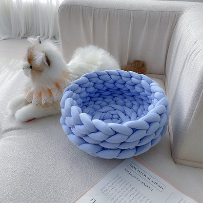 DIY Material Package Iceland Thick Wool Cat Nest Finished Product