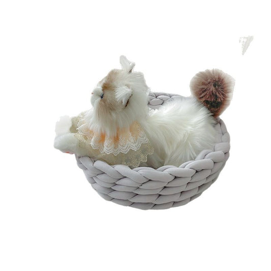 DIY Material Package Iceland Thick Wool Cat Nest Finished Product