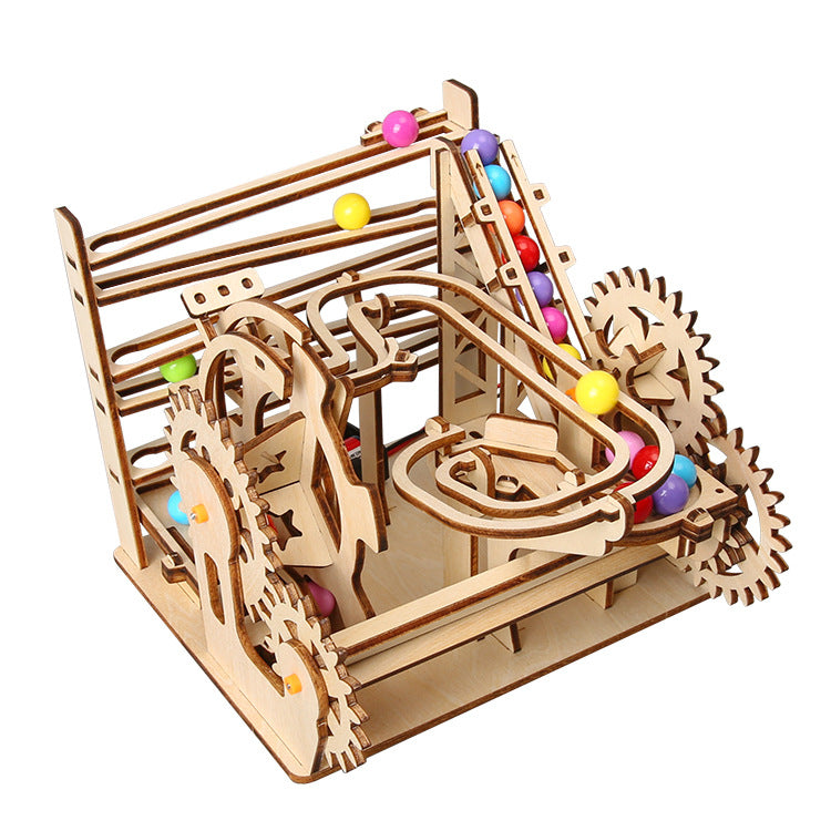 DIY Mechanical Track Ball Educational Toy