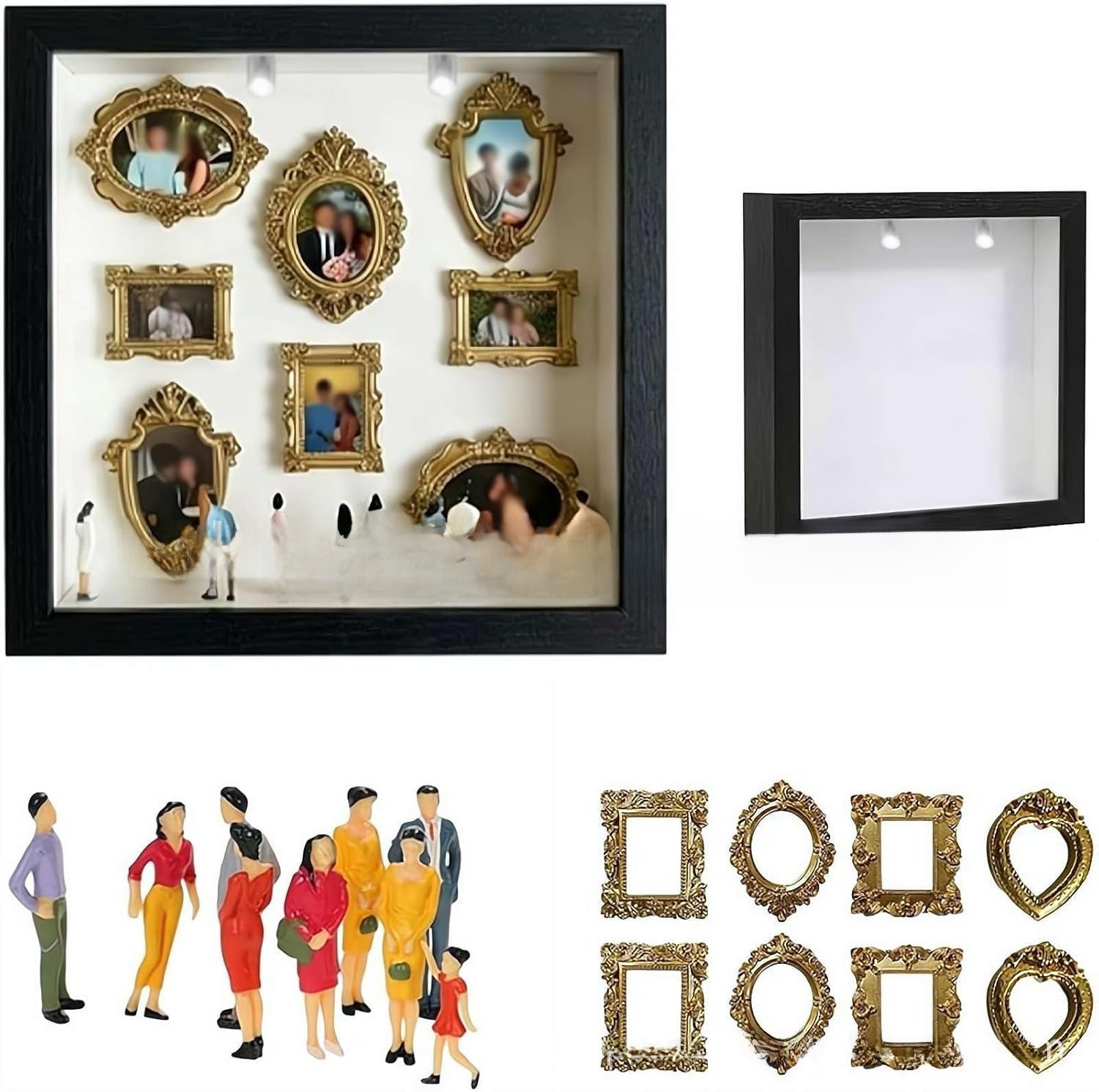 DIY Mini Museum Silhouette Box