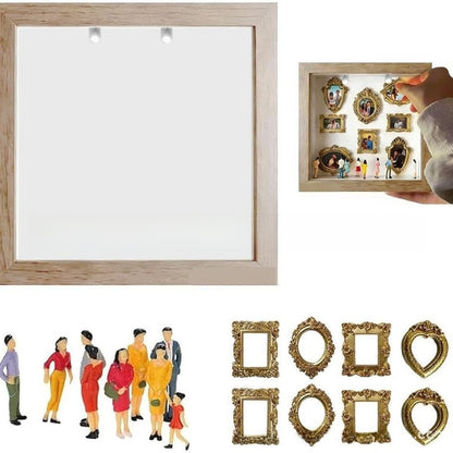 DIY Mini Museum Silhouette Box