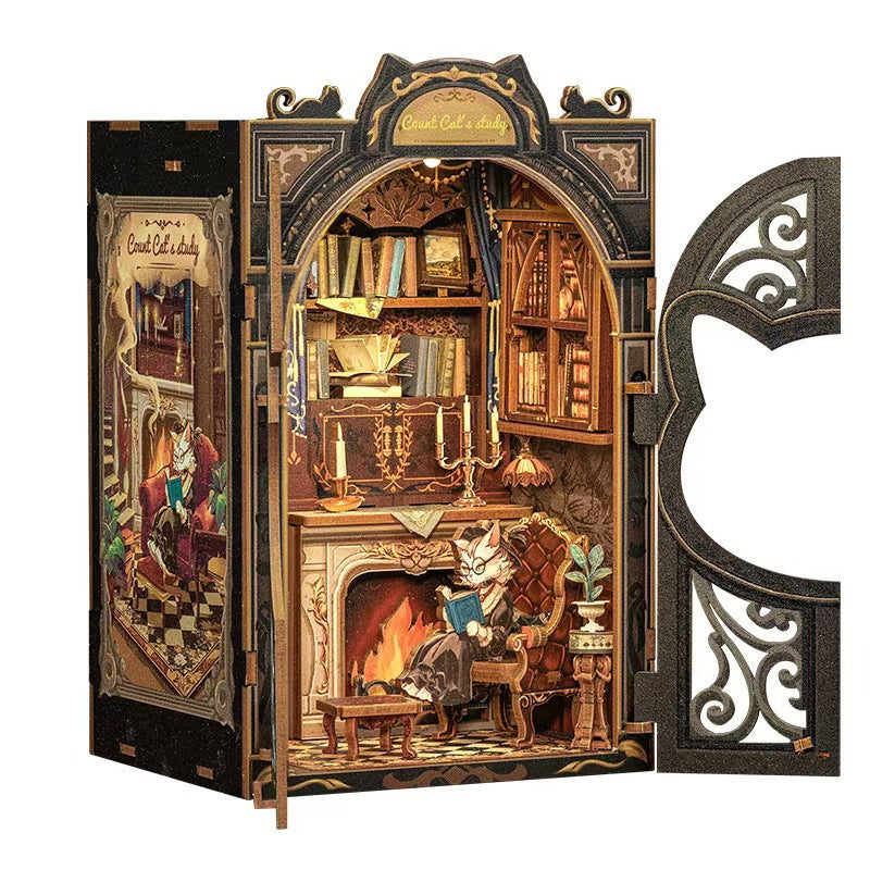 DIY Miniature Bookstore Book Stand