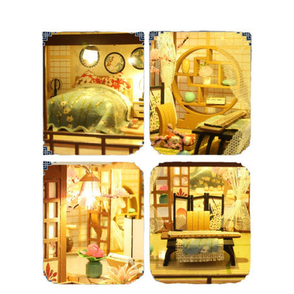 DIY Miniature Cottage Model House with Antique Japanese Design
