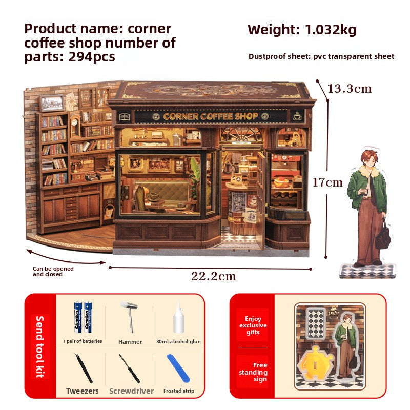 DIY Miniature House Assembly Kit