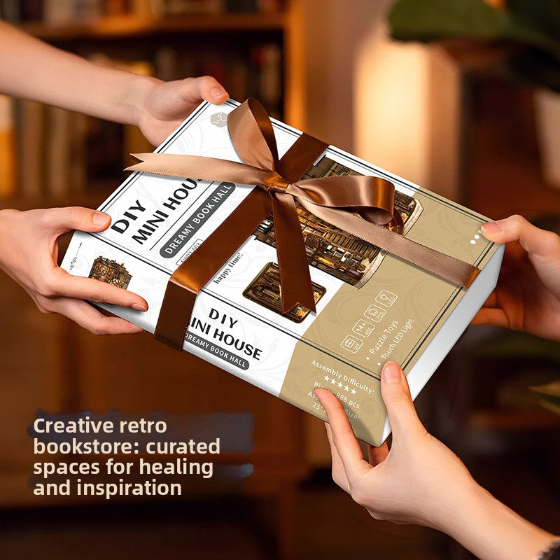 DIY Miniature House Model Assembly Kit