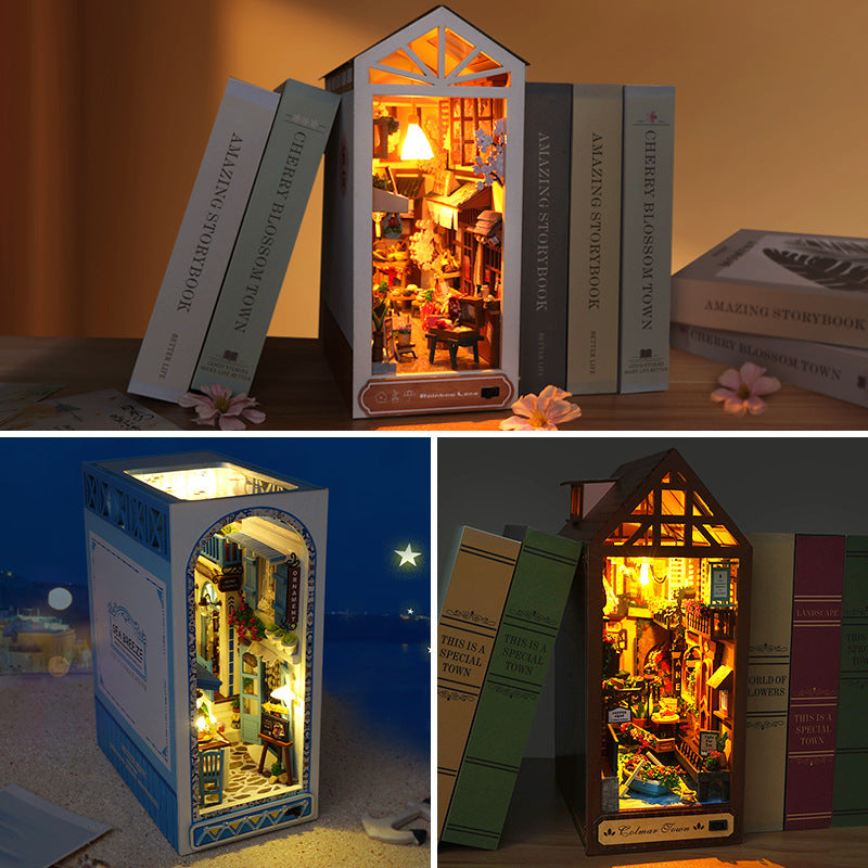 DIY Miniature House Model Creative Handmade Assembly Toy