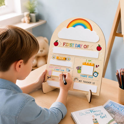 DIY Paintable Wooden Message Board