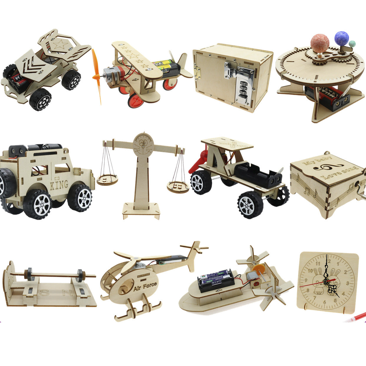 DIY Physics Science Experiment Kit for Children