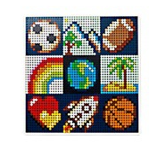 DIY Pixel Art Building Blocks Set