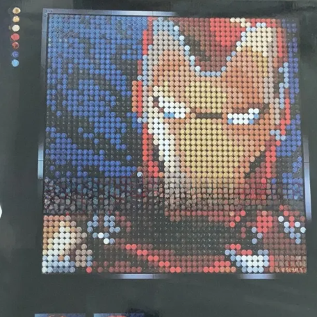 DIY Pixel Art Building Blocks Set