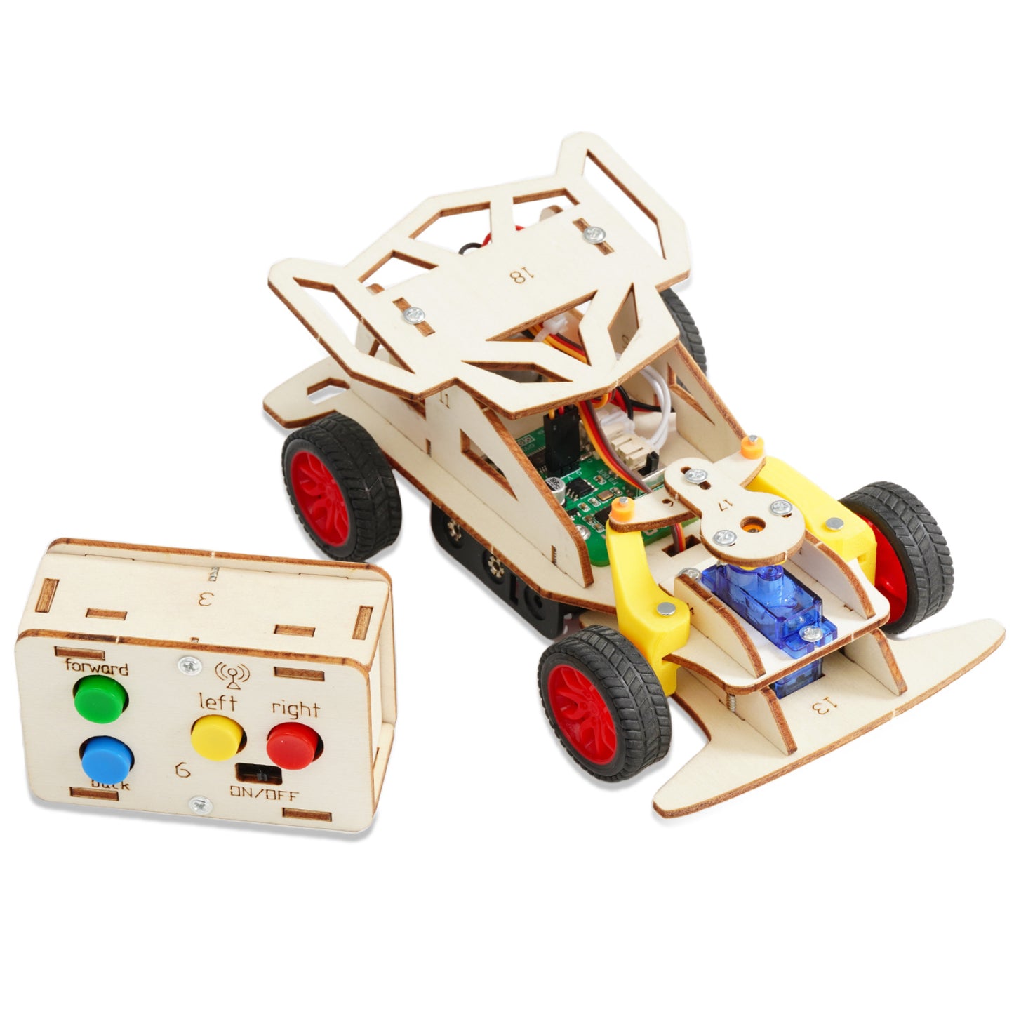 DIY Remote Control STEM Racing Car Kit