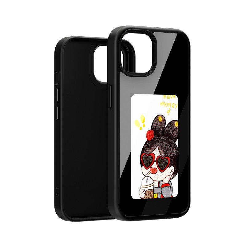 DIY Screen Projection Smart Ink Screen Phone Case