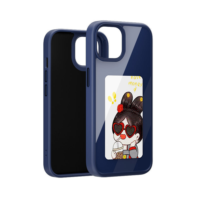 DIY Screen Projection Smart Ink Screen Phone Case