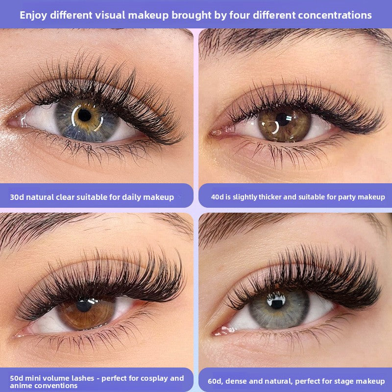 DIY Segmented False Eyelash Book