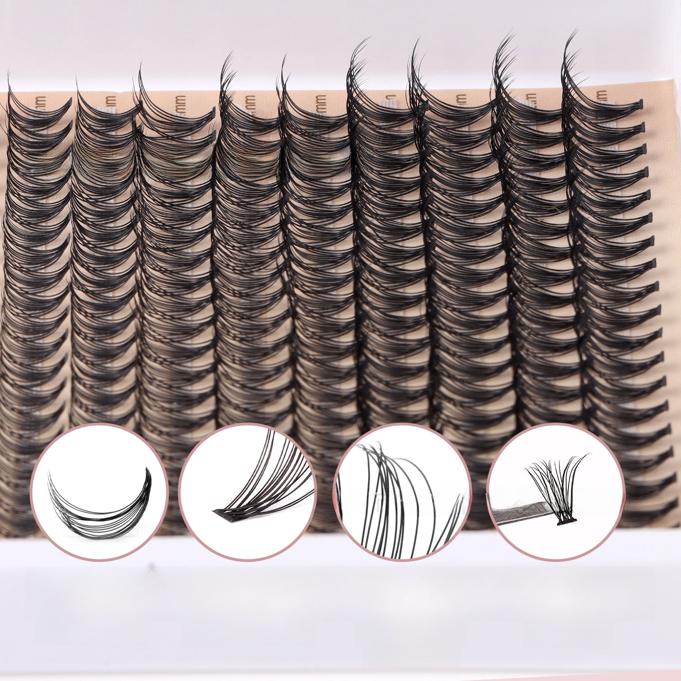 DIY Segmented False Eyelashes Clusters
