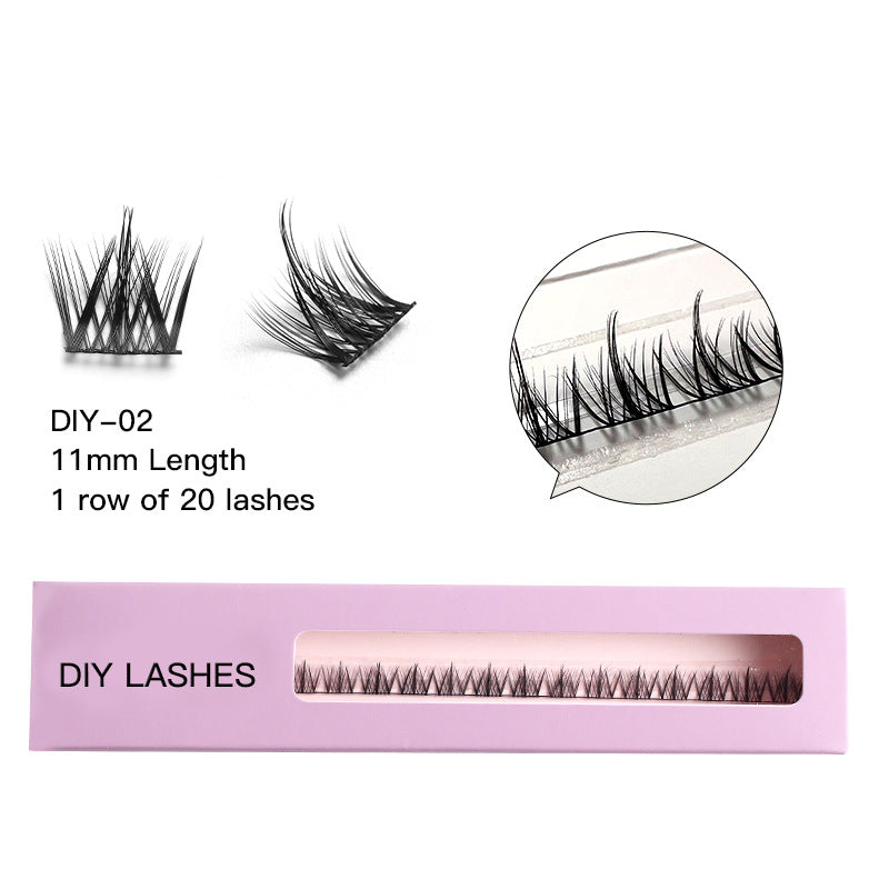 DIY Self-Grafting False Eyelashes