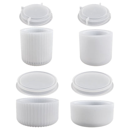 DIY Silicone Mold for Candle Cups and Storage Jars