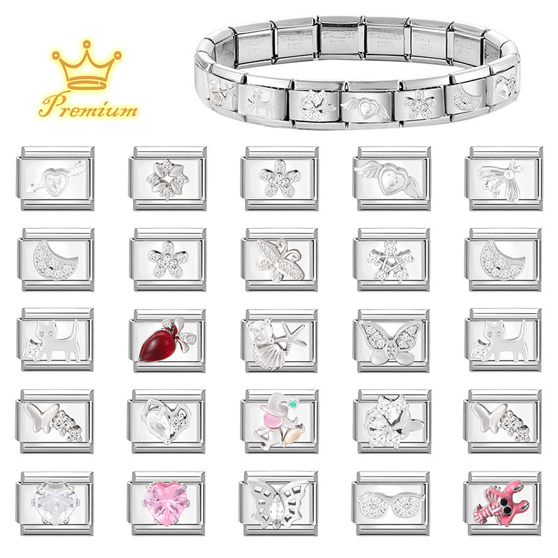 DIY Splicable Stainless Steel Jewelry Modules