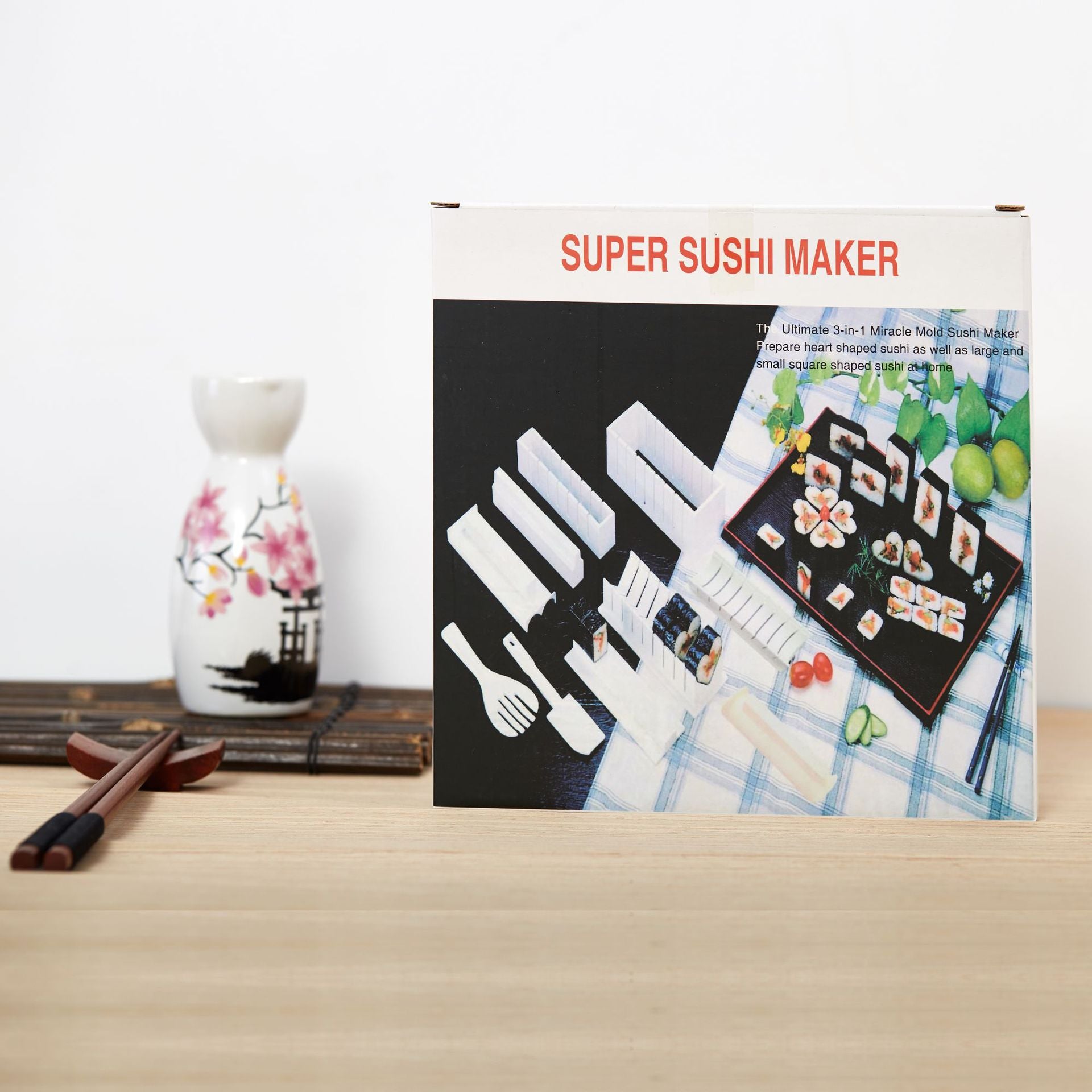 DIY Sushi Mold Kit with Multiple Shapes