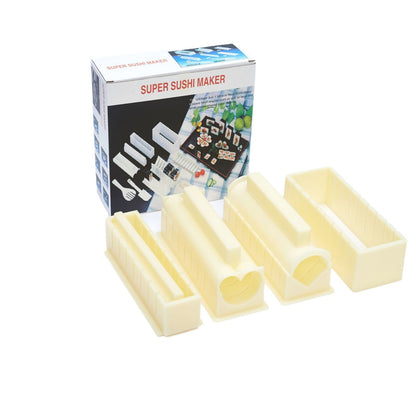 DIY Sushi Mold Kit with Multiple Shapes