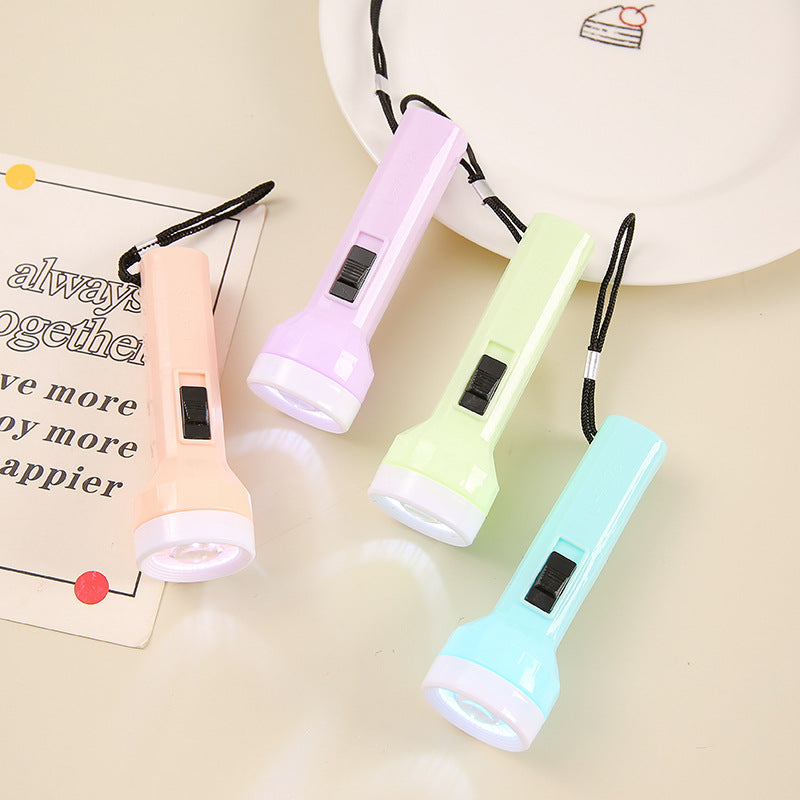 Diy warm-light illuminated toy flashlight