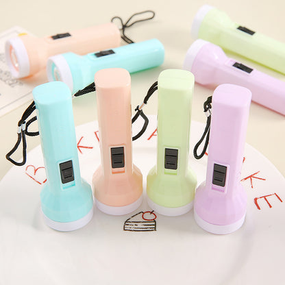 Diy warm-light illuminated toy flashlight