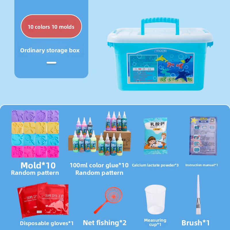 DIY Water Elf Pearlescent Solution Toy Kit