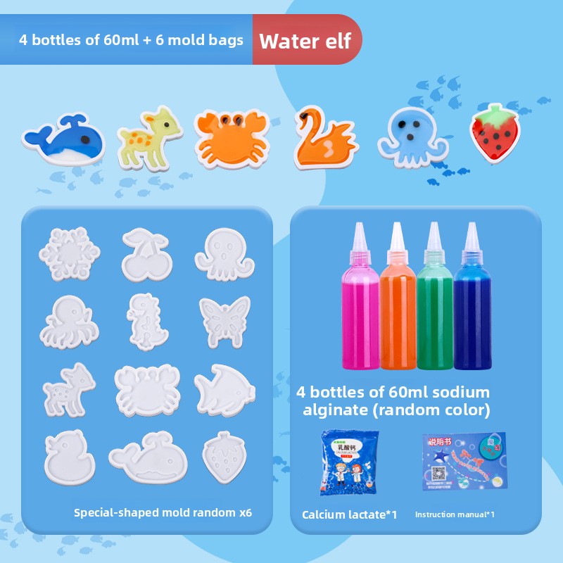 DIY Water Elf Pearlescent Solution Toy Kit