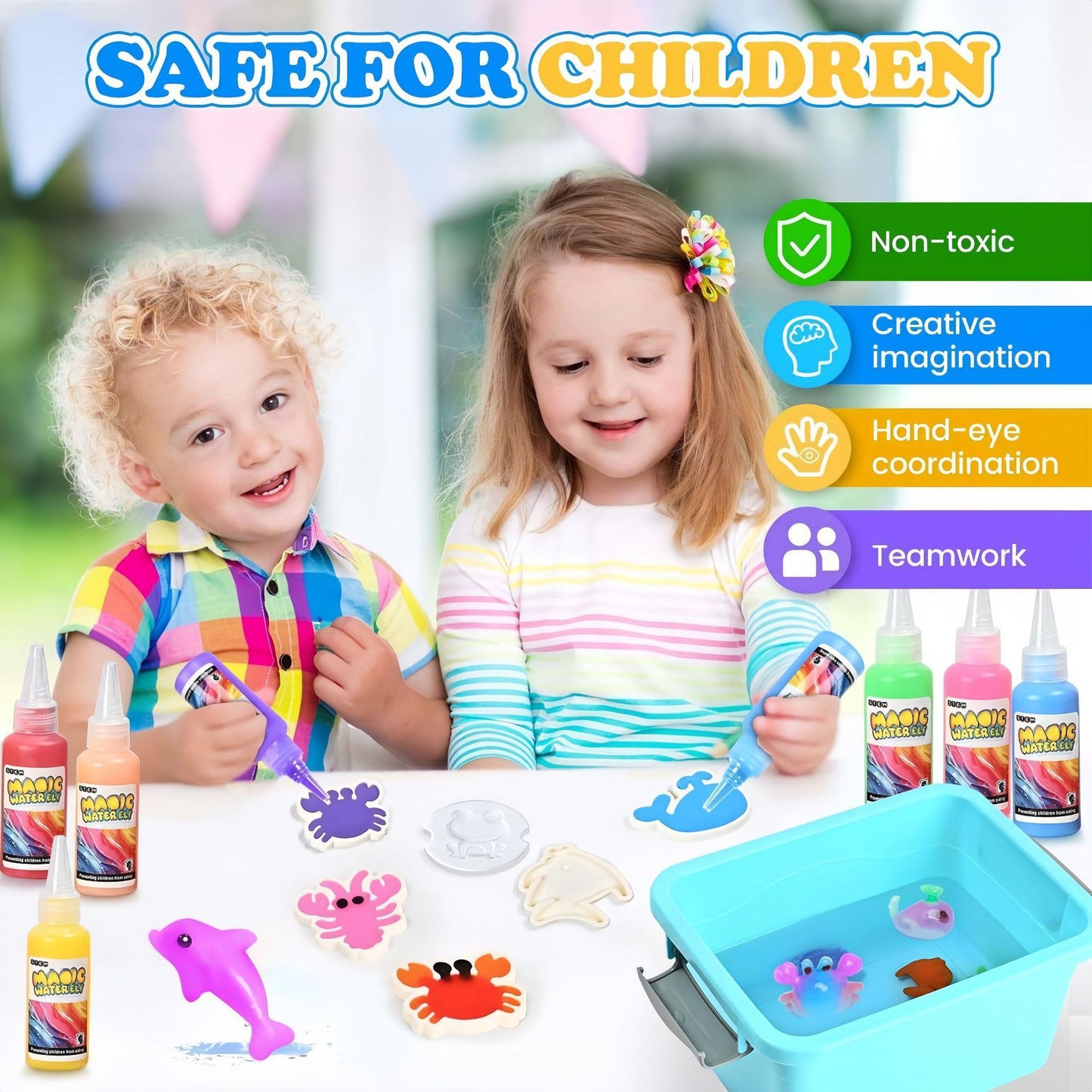 DIY Watercolor Graffiti Hydrogel Toy Set