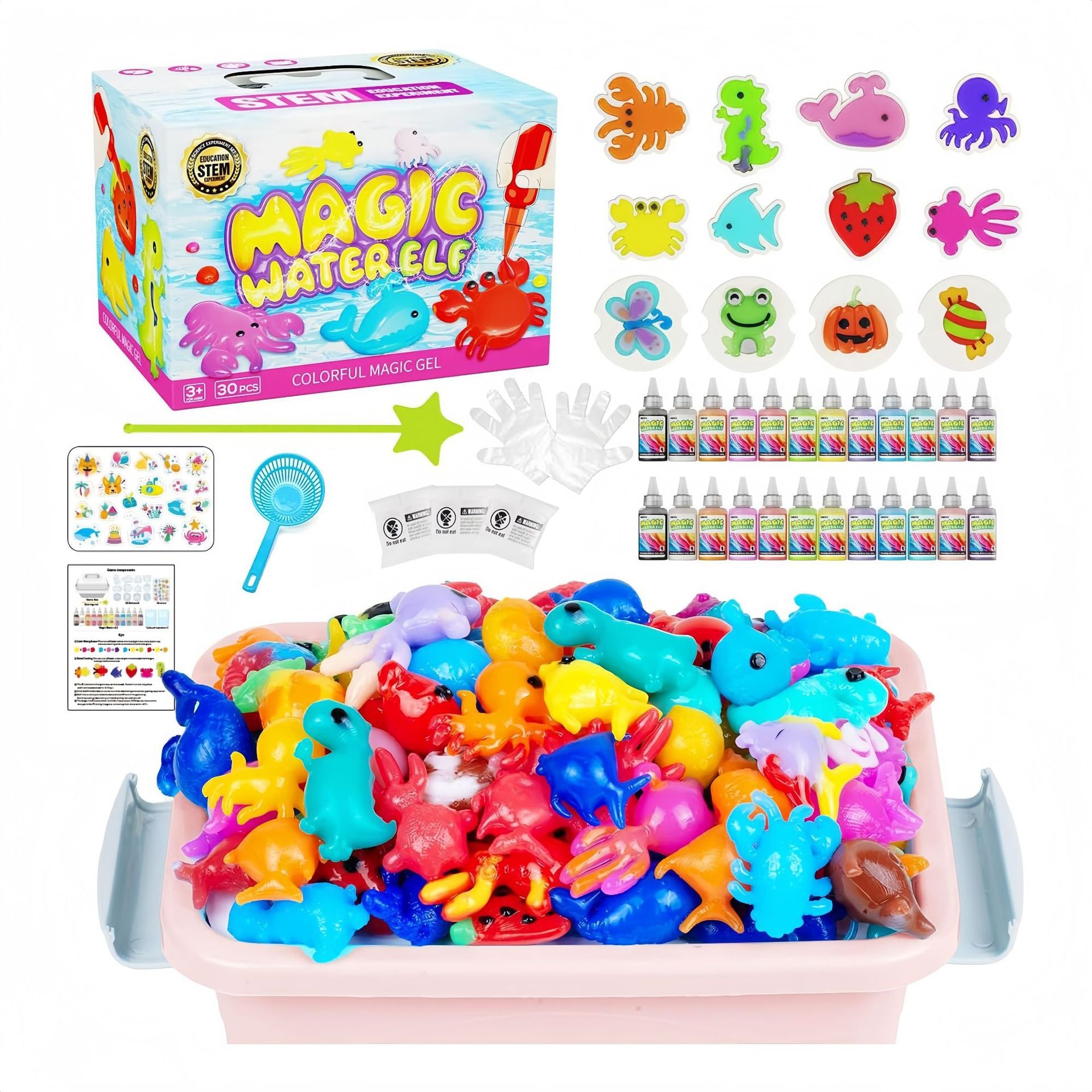 DIY Watercolor Graffiti Hydrogel Toy Set