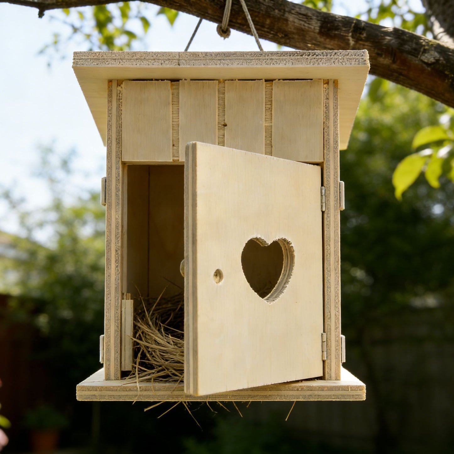 DIY Wooden Bird House for Children