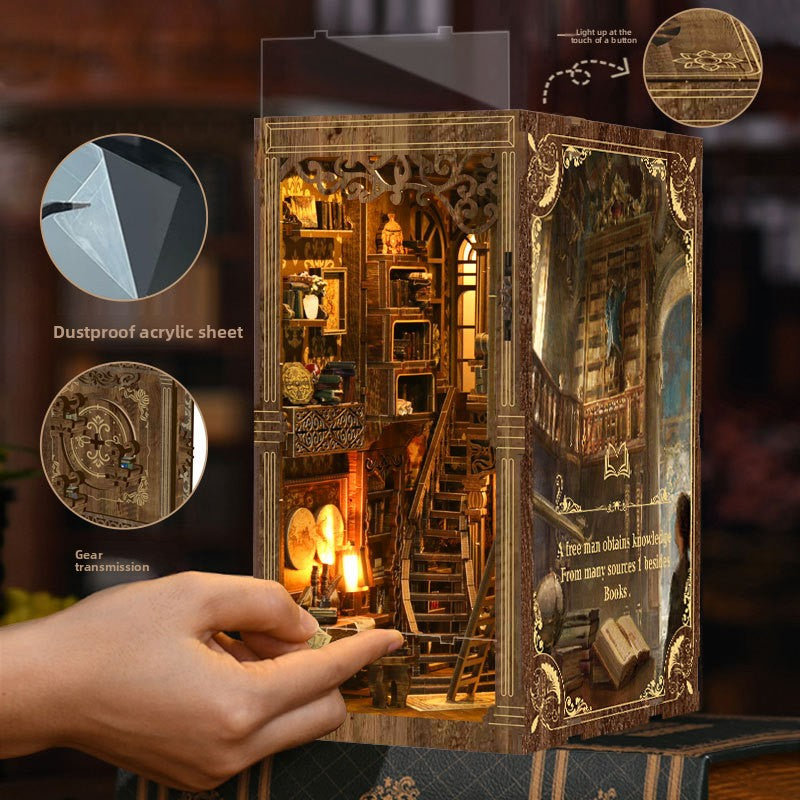 DIY Wooden Bookend Model Kits