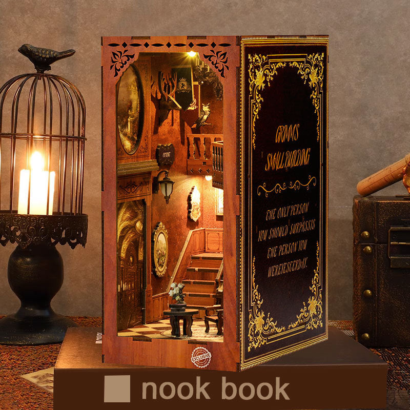 DIY Wooden Bookend Model Kits