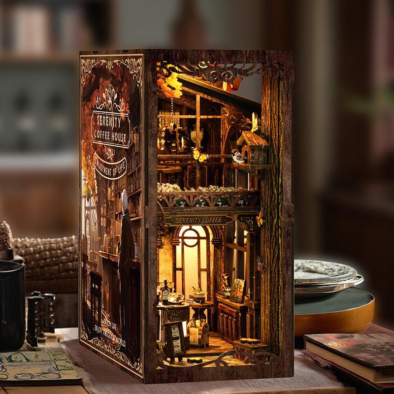 DIY Wooden Bookend Model Kits