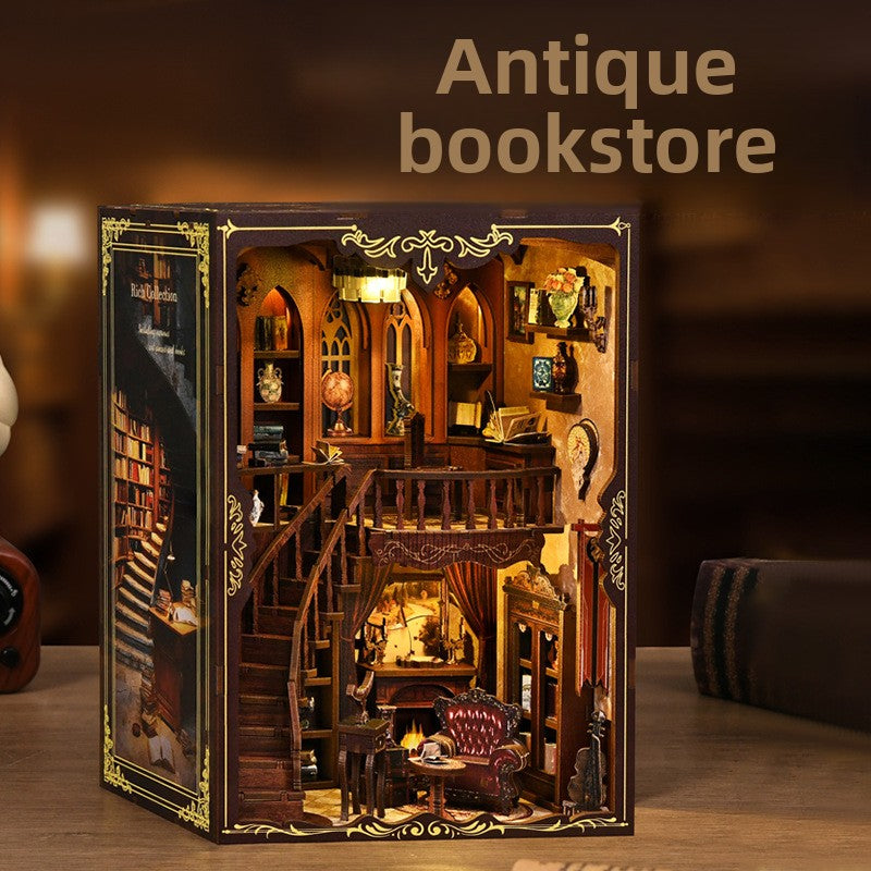 DIY Wooden Bookend Model Kits