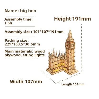 DIY Wooden Model Kit