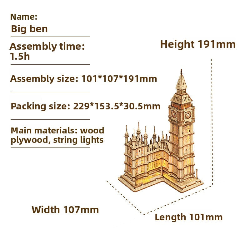 DIY Wooden Model Kit