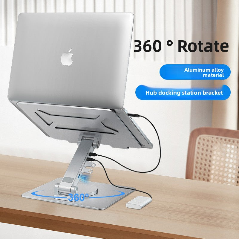 Docking station computer stand