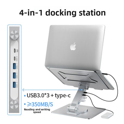 Docking station computer stand