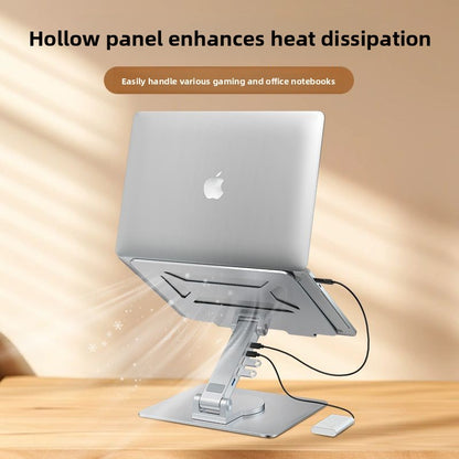Docking station computer stand