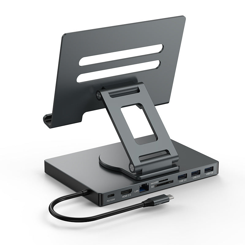 Docking station stand