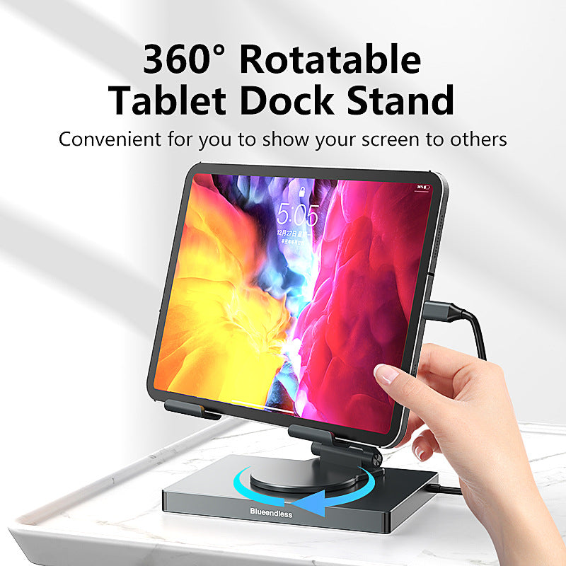 Docking station stand