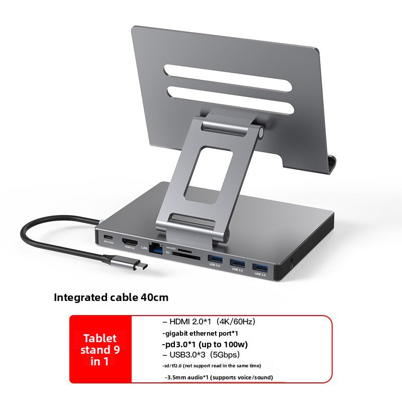 Docking station stand