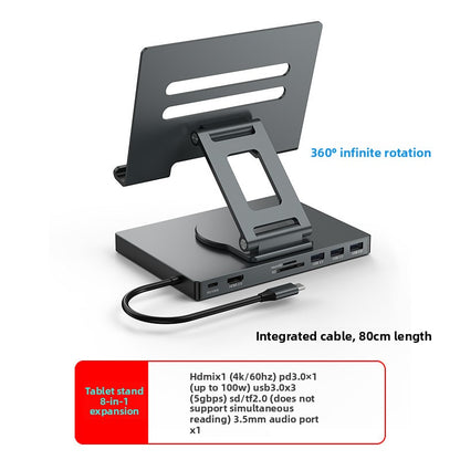 Docking station stand