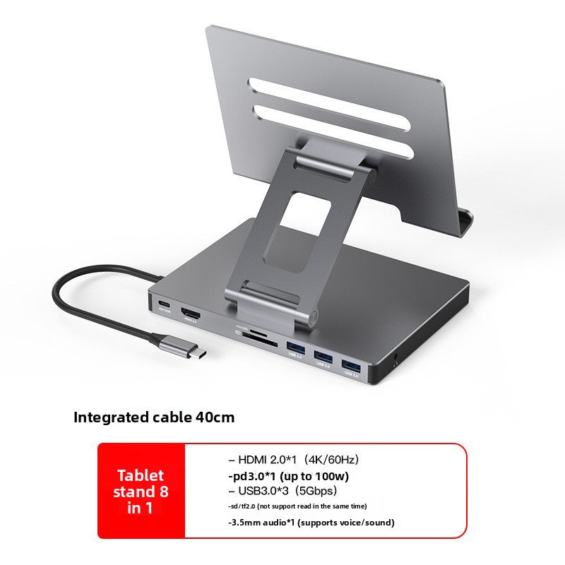 Docking station stand