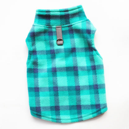 Dog autumn and winter fleece leash