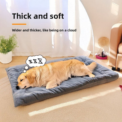 Dog bed and dog blanket with winter insulation