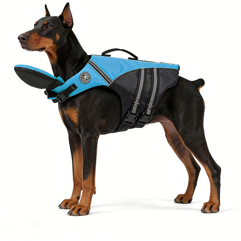 Dog Buoyancy Vest with Reflective Strips