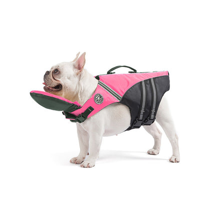 Dog Buoyancy Vest with Reflective Strips