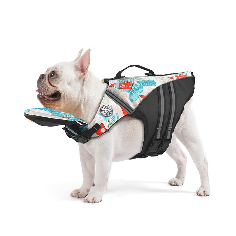 Dog Buoyancy Vest with Reflective Strips